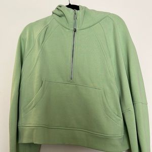 Lululemon Scuba 1/2 Zip Creamy Mint ( Summer 2022)